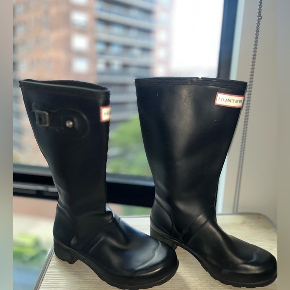 Youth Black Hunter boots - Picture 1 of 7